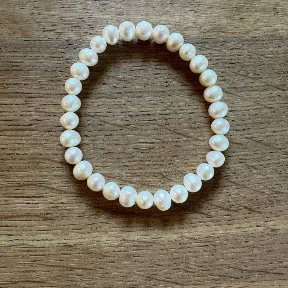 Iris & Lily Sterling Silver Freshwater Pearl Necklace and Bracelet NWT - Picture 3 of 4